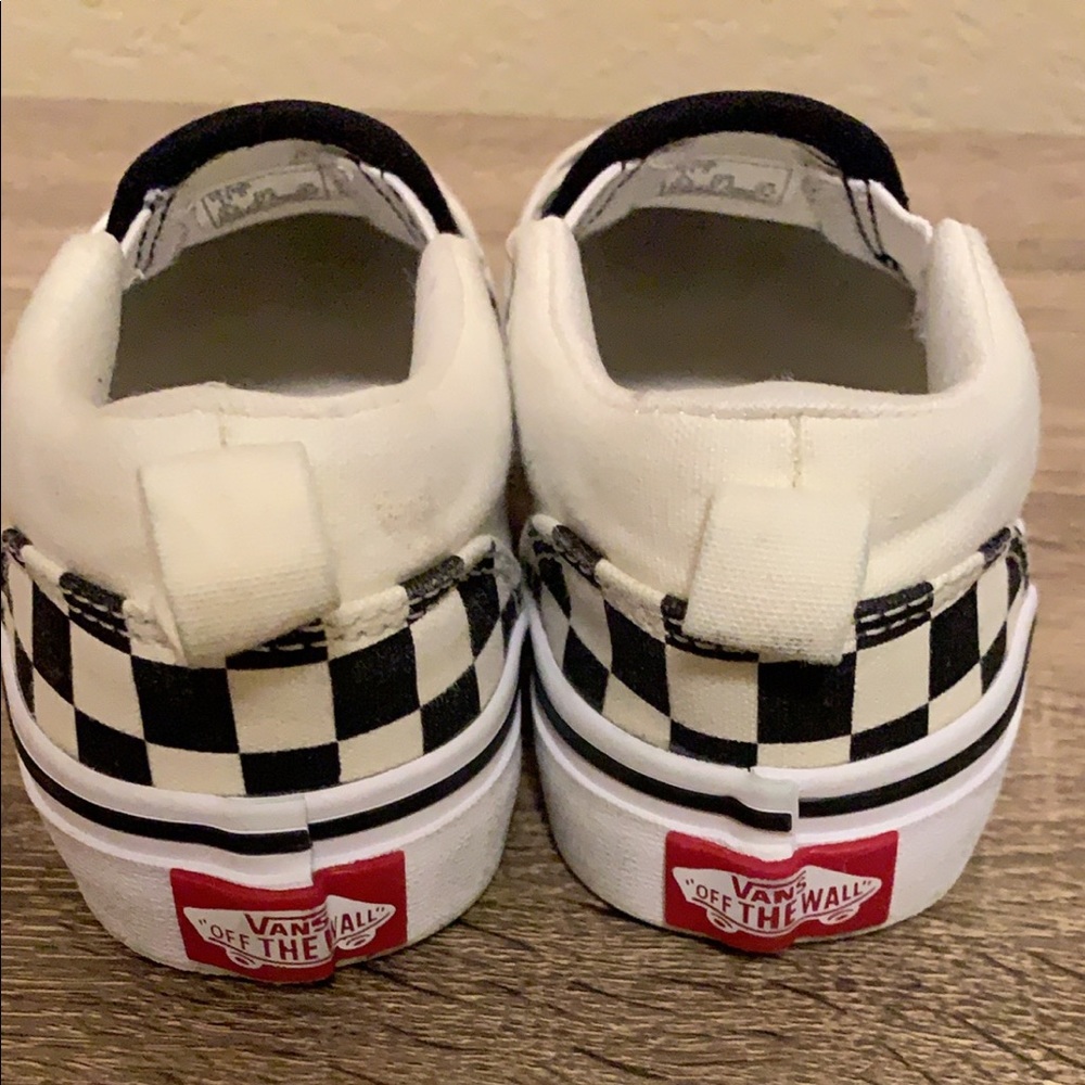 Kids Checkered Vans